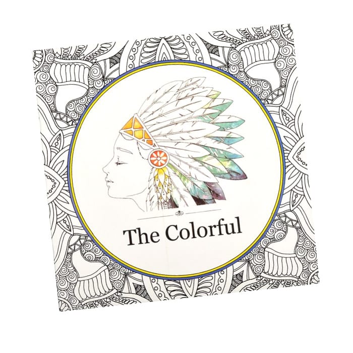 كتاب تلوين للكبار The colorful - مانديلا - 24 صفحة - الصورة 2