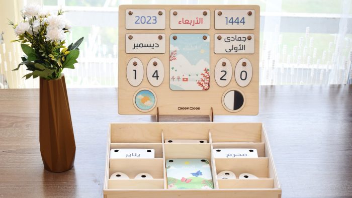 ⁦لوحة التقويم ( هجري - ميلادي )..Interactive Calendar⁩ - الصورة ⁦1⁩