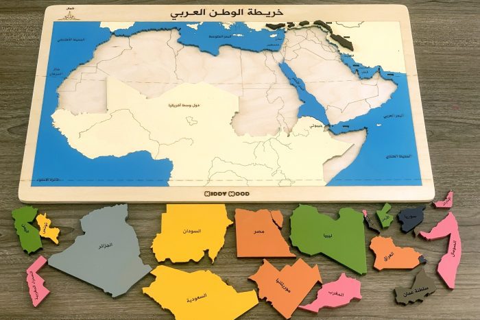 ⁦خريطة الوطن العربي⁩ - الصورة ⁦2⁩
