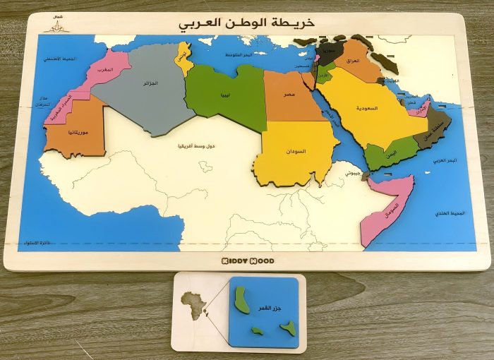 ⁦خريطة الوطن العربي⁩ - الصورة ⁦12⁩