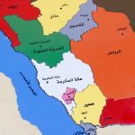 ⁦خريطة المملكة العربية السعودية⁩ - الصورة ⁦2⁩